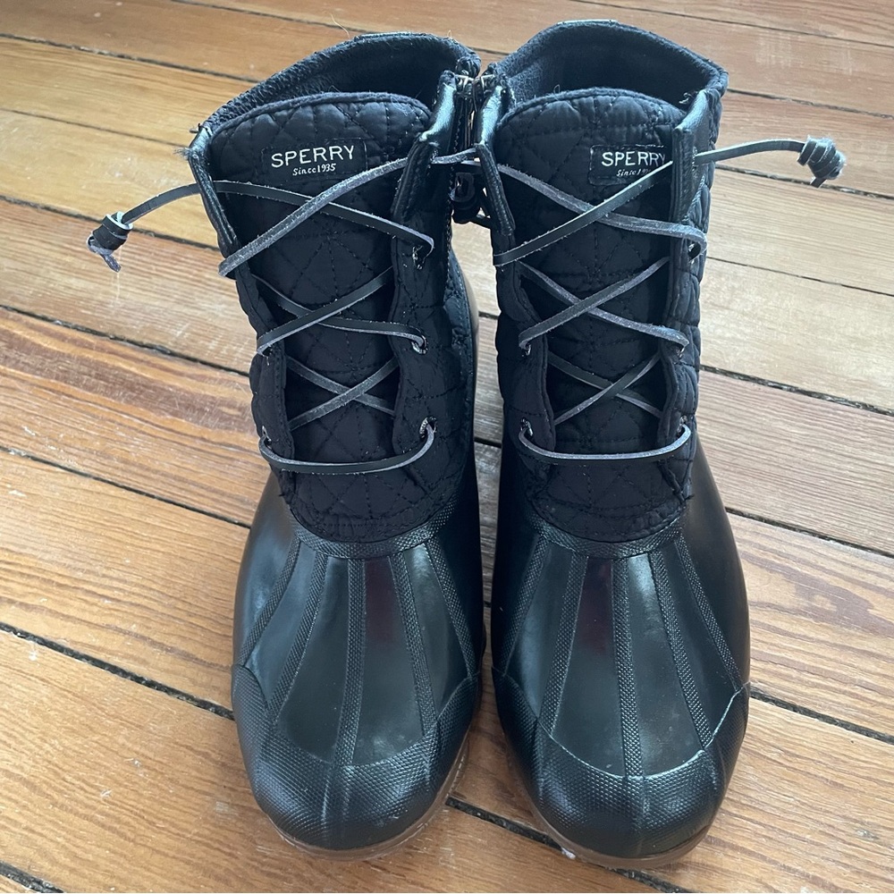 Sperry Black Duck Boots